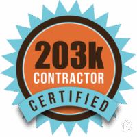 Certified 203k Contractor Logo